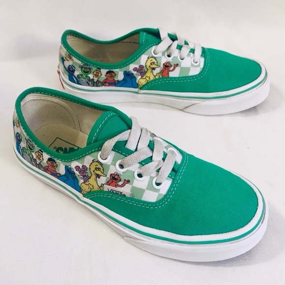 VANS X SESAME STREET Checkered Sneakers - Picture 3 of 8